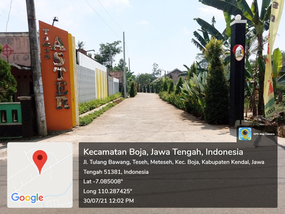 foto gerbang perumahan Perumahan Taman Aster