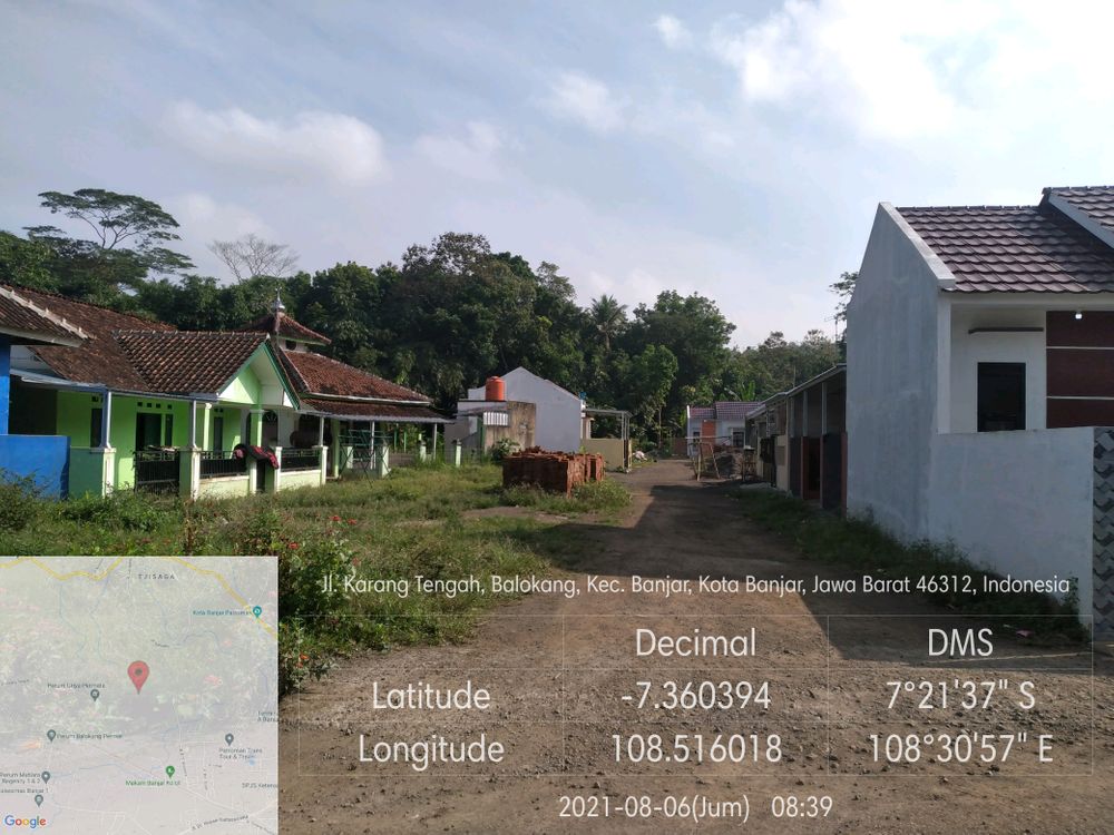 foto gerbang perumahan BANJAR INDAH KARANG TENGAH