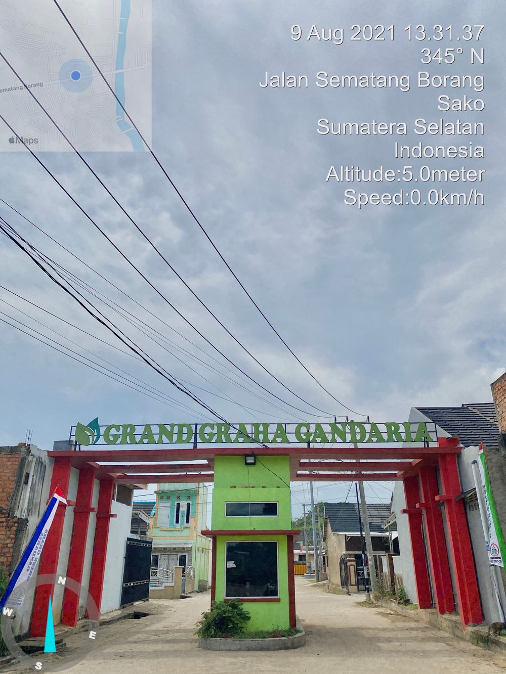 foto gerbang perumahan GRAND GRAHA GANDARIA