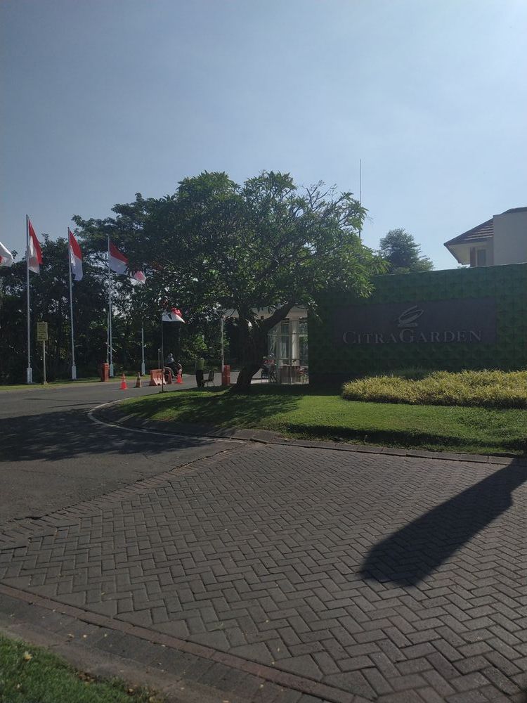 foto gerbang perumahan CITRAGARDEN - SIDOARJO