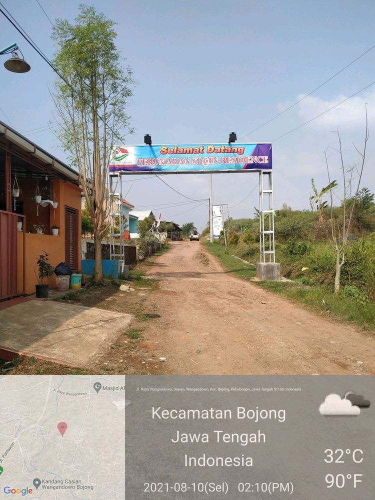 foto gerbang perumahan ST@IN RESIDENCE 4