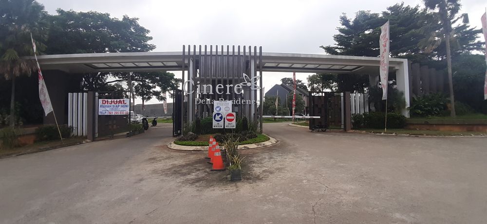 foto gerbang perumahan CINERE DELTA RESIDENCE