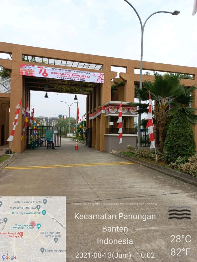 foto gerbang perumahan CITRA ECOPOLIS RAYA - CLUSTER ECO HOME