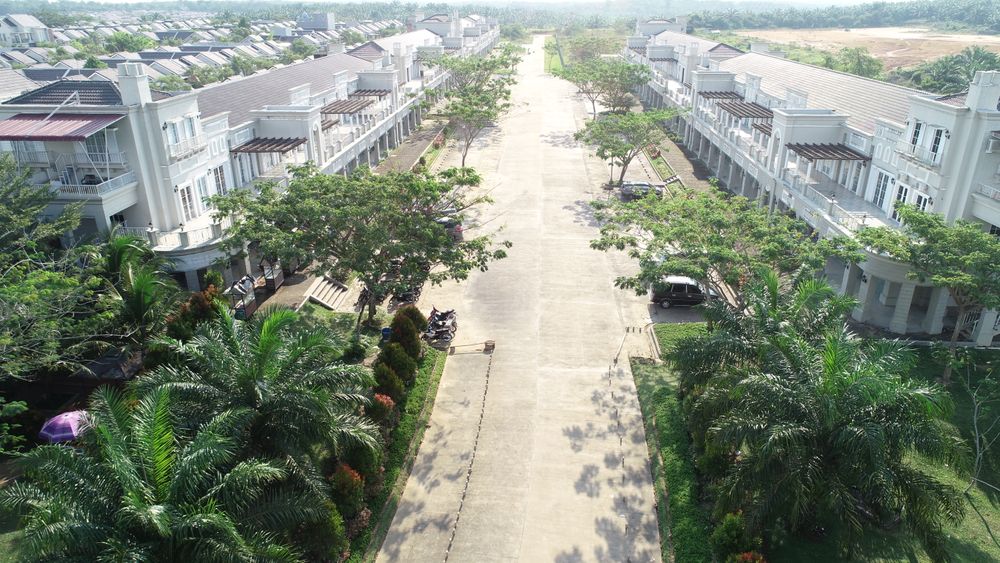 foto gerbang perumahan CitraRaya City Cluster Terrace Avenue