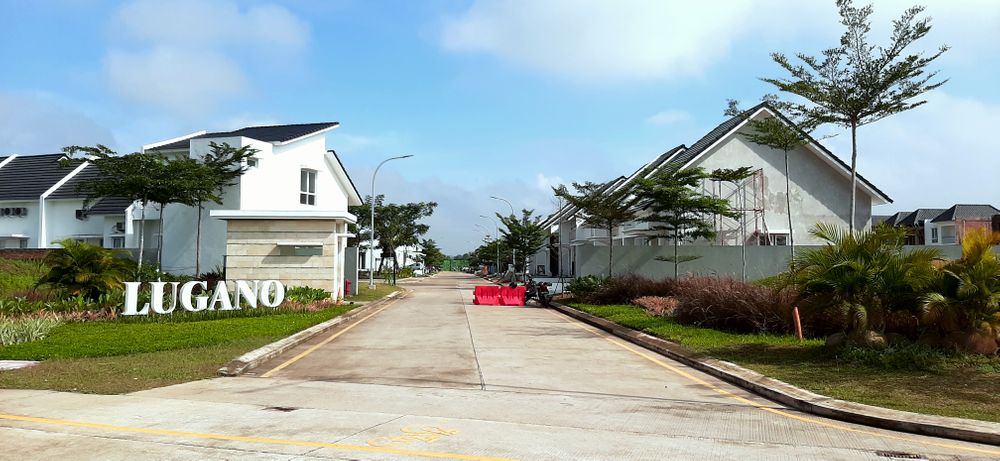 foto gerbang perumahan CITRALAND PALEMBANG - CLUSTER INARI