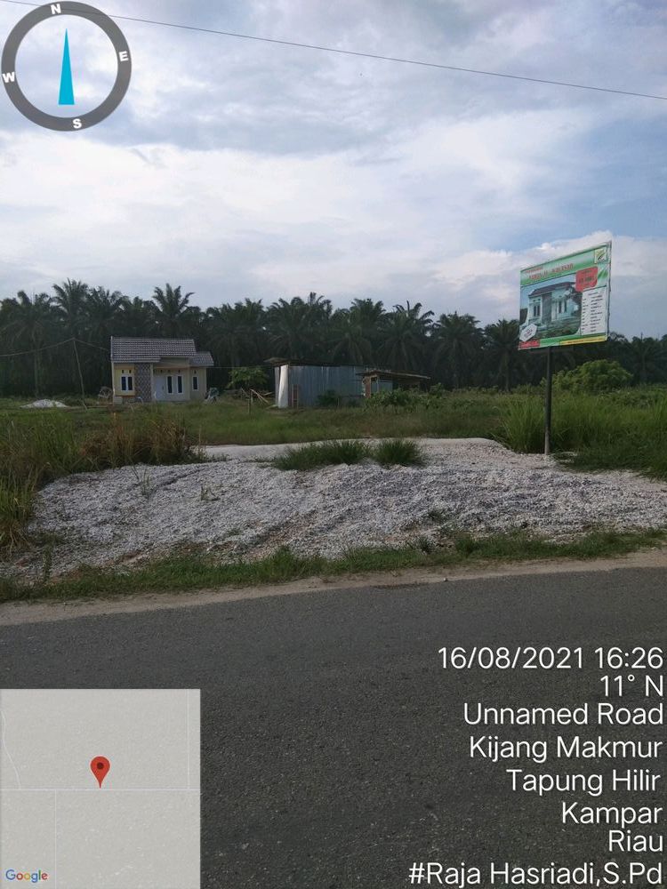 foto gerbang perumahan Taman Al-Kautsar