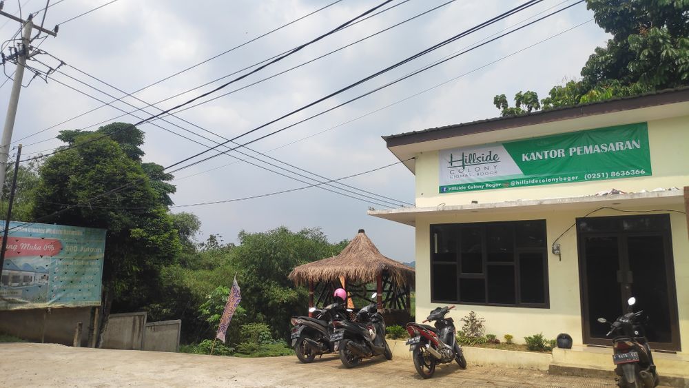 foto gerbang perumahan HILLSIDE COLONY BOGOR