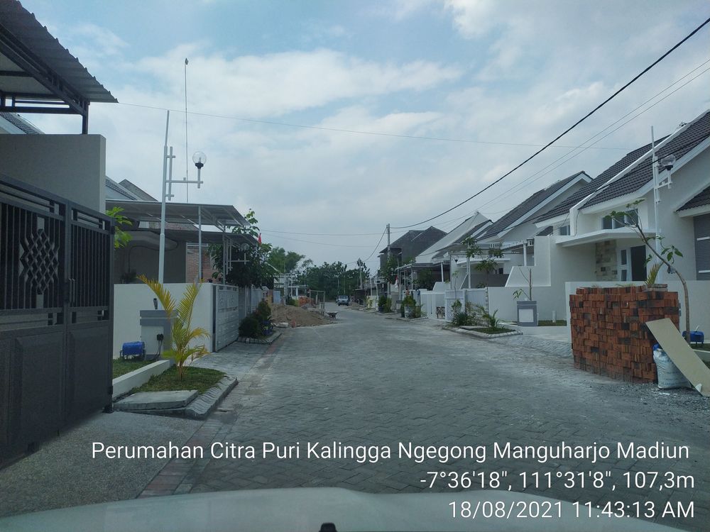 foto gerbang perumahan CITRA PURI KALINGGA