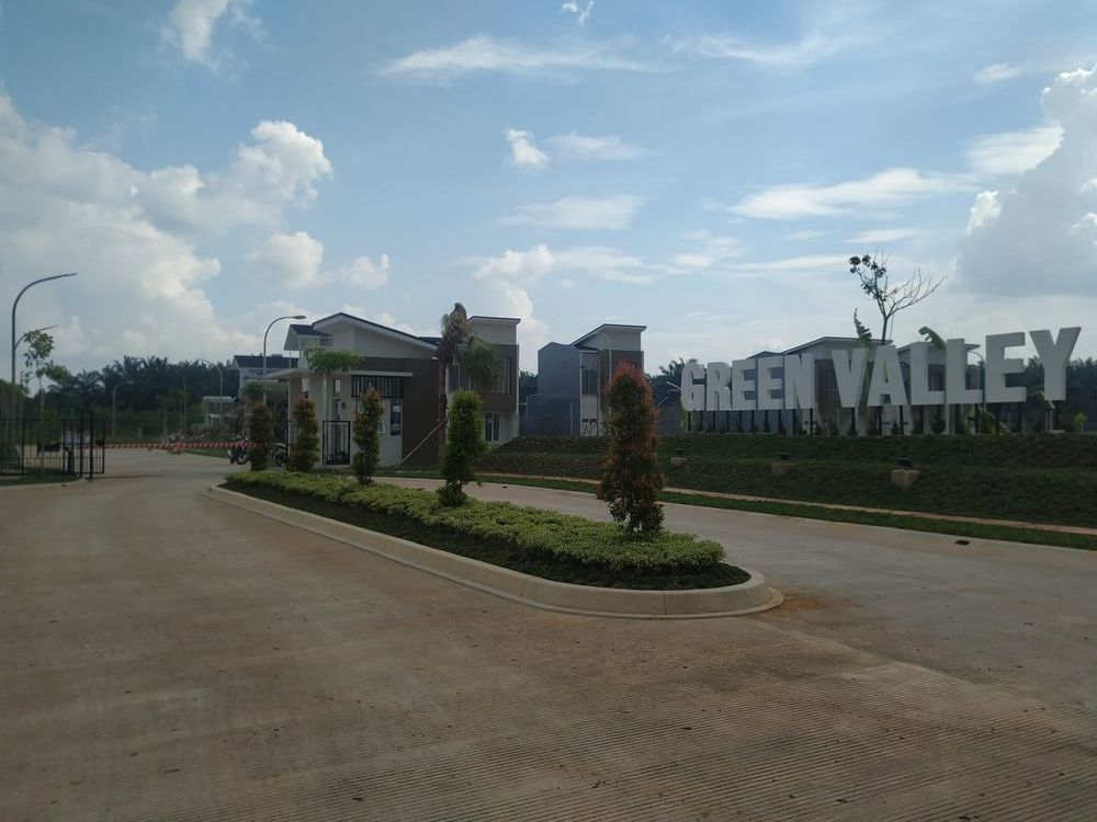 foto gerbang perumahan CITRAGRAND CITY PALEMBANG CLUSTER GREEN VALLEY