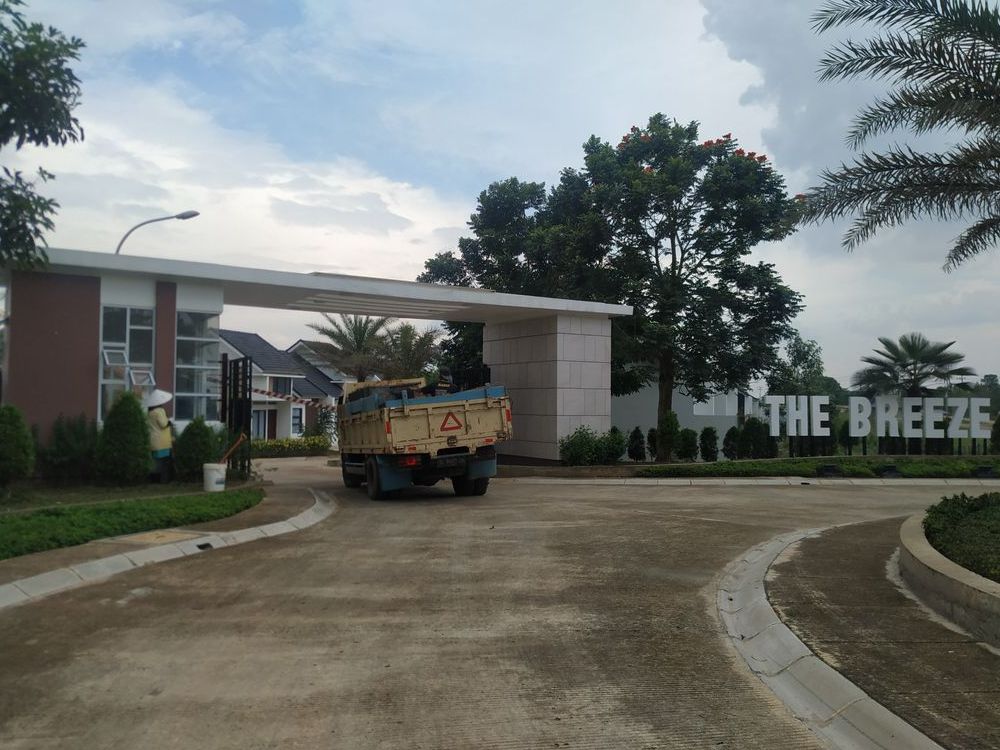 foto gerbang perumahan CITRAGRAND CITY PALEMBANG CLUSTER THE BREEZE