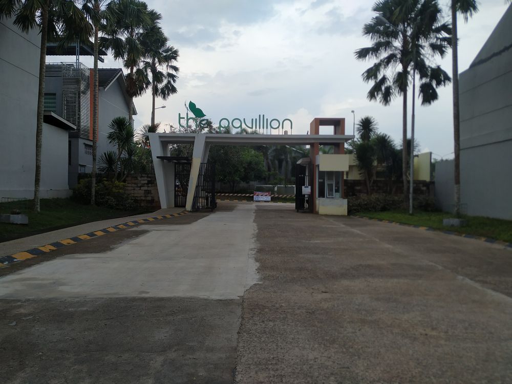 foto gerbang perumahan CITRAGRAND CITY PALEMBANG CLUSTER THE PAVILLION