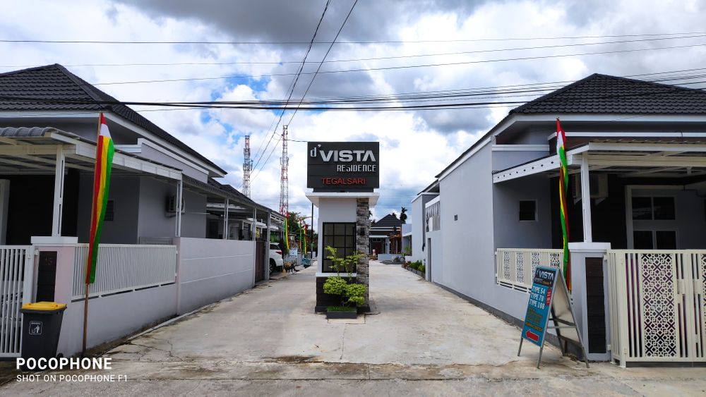 foto gerbang perumahan Perumahan D'Vista Residence Tegalsari Tahap 2
