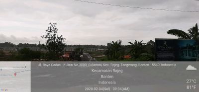 foto gerbang perumahan ROYAL RAJEG RESIDENCE