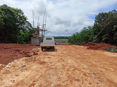 foto gerbang perumahan Lestari Garden Hill