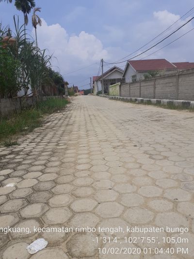 foto gerbang perumahan BARCELONA 