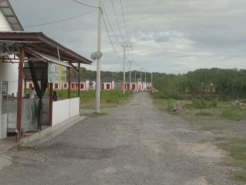 foto gerbang perumahan Griya Sanggamara