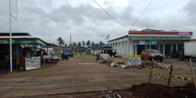 foto gerbang perumahan Senopati Estate Sepatan
