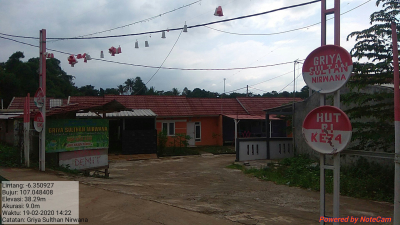 foto gerbang perumahan GRIYA SULTHAN NIRWANA