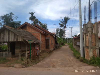 foto gerbang perumahan Kementrian Agama 