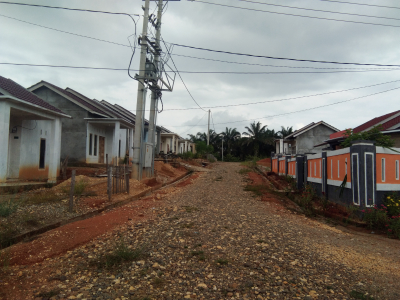 foto gerbang perumahan ALAM BARAJO 3