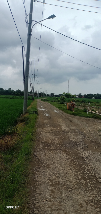 foto gerbang perumahan Nuansa salam jaya