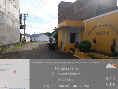foto gerbang perumahan VILLA PATTALLASSANG INDAH 2
