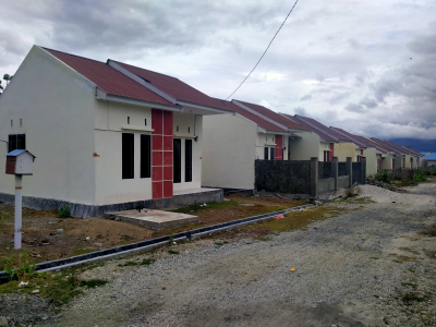 foto gerbang perumahan GRIYA GARDENA