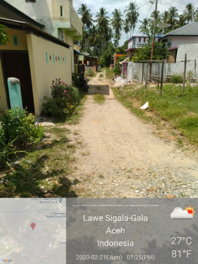 foto gerbang perumahan PERUMAHAN SUKA JAYA RESIDENCE