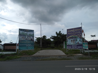 foto gerbang perumahan (KSA) Kampoeng Shafwah Asri Pelaihari