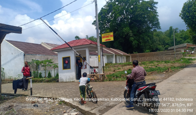foto gerbang perumahan Cempaka lemahneundeut permai