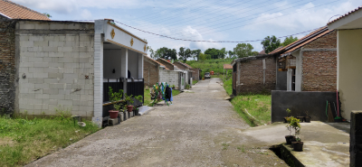 foto gerbang perumahan perum Mustika Regency 2