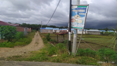 foto gerbang perumahan PONDOK BULAT