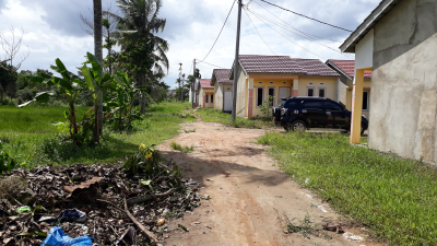 foto gerbang perumahan KRAMAT INDAH VILLAGE 2