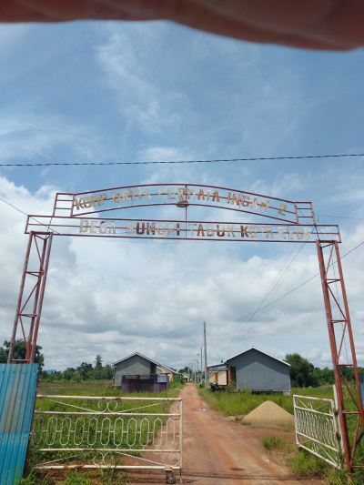 foto gerbang perumahan GRIYA PERMATA INDAH 2