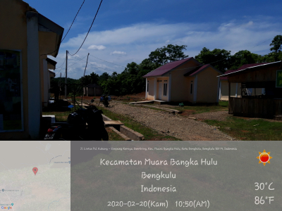 foto gerbang perumahan FAMILY ASRI
