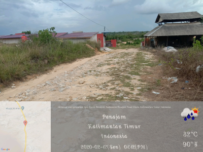 foto gerbang perumahan Villa Citra Girimukti