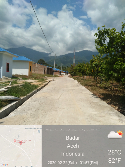 foto gerbang perumahan PERUMAHAN BIMA MAS RESIDENCE TAHAP II