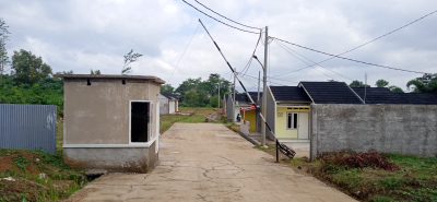 foto gerbang perumahan Green Dalung Serang