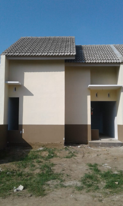 foto tampak rumah tipe 34 perumahan GRIYA NGRONGGOT ASRI