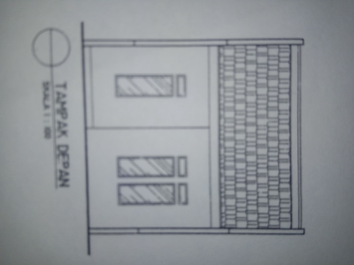foto tampak rumah tipe 30/60 perumahan lebakwangi asri