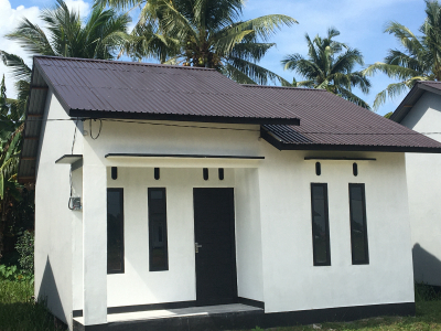 foto tampak rumah tipe 36 perumahan DAMARA RESIDENCE