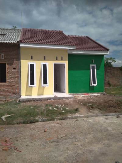 foto tampak rumah tipe Rumah tapak perumahan PERUMAHAN BTN CLURING INDAH