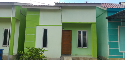foto tampak rumah tipe 36 perumahan ISTANA GRIYA ASRI BLOK C, D dan E