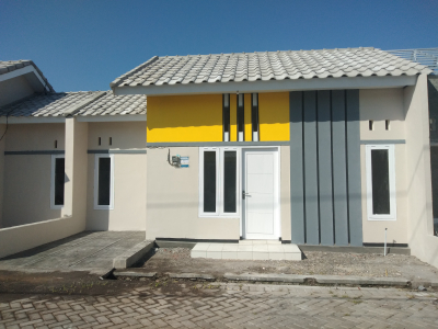 foto tampak rumah tipe 36/60 perumahan GRAND CITY RESIDENCE