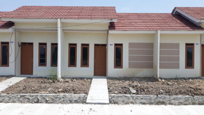 foto tampak rumah tipe 36/60 perumahan KALANGSARI INDAH