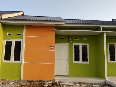 foto tampak rumah tipe 36 perumahan Perumahan Cemara Residence