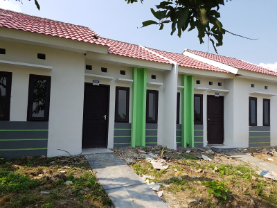 foto tampak rumah tipe TERATAI perumahan FIRDAUS RESIDENCE 4