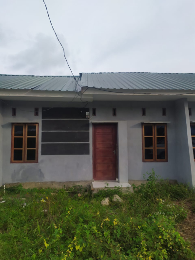 foto tampak rumah tipe 36/72 perumahan GREEN CITY 1