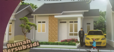 foto tampak rumah tipe 36 subsidi perumahan Perumahan Karya Indah Village