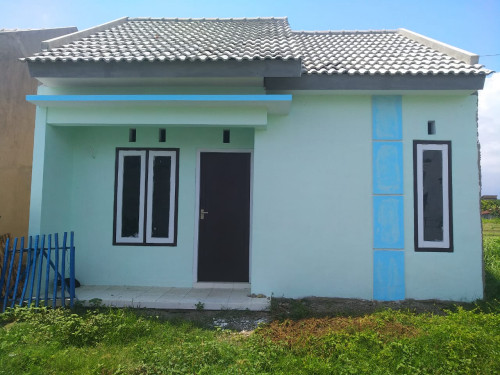 foto tampak rumah tipe 36/60 perumahan VILLA MUTIARA HIJAU 2